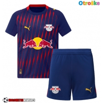 Otroške Nogometnih dresov RB Leipzig Gostujoči 2025-26 Kratki rokavi (+ hlače)